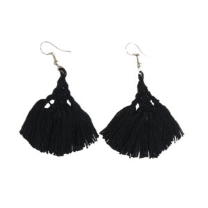 Arete macramé cuetzalan