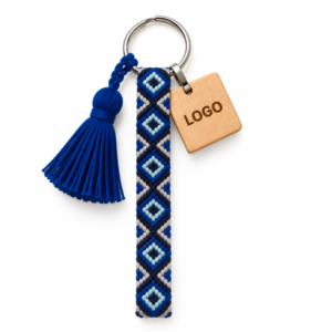 RC- Llavero tejido pulsera artesanal